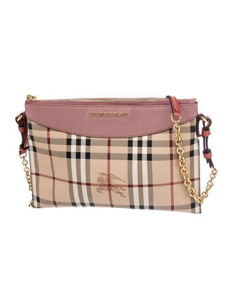 burberry medium haymarket check crossbody bag